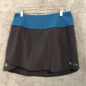 Marmot Womens Skort Small Blue Black Outdoor Active Waist 29 in - Picture 1 of 13