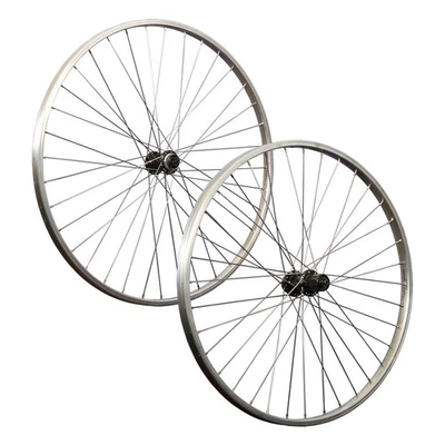 26 Zoll Fahrrad Laufradsatz Aluminiumfelge Shimano Cues C300 Disc CL V-Brake Set - Bild 1 von 4