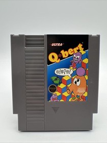 Q*bert Nintendo NES cartridge