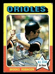 1975 Topps #50 Brooks Robinson Baltimore Orioles - Foto 1 di 2