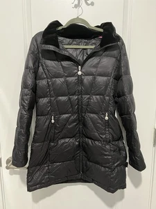 Piumino Calvin Klein nero impacchettabile leggero premium piumino giacca donna taglia med - Foto 1 di 5