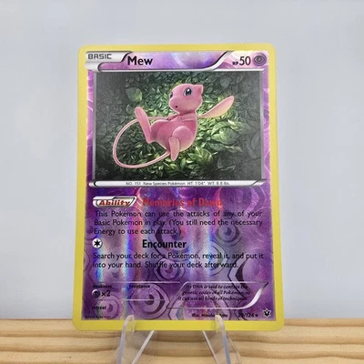Pokemon TCG Mew Reverse Holo Rare XY Fates Collide 29/124 NM - Image 1 of 2