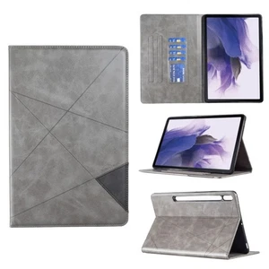 For Samsung Galaxy Tab S7 FE/tab S7 tab S8+ Prismatic Leather Tablet Case cover - Photo 1 sur 1