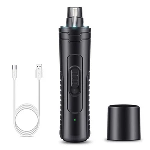 Dog Nail Grinder Quiet 2-Speed Pet Nail Grinder with 3 Led Lights and 3 Ports... - Picture 1 of 8