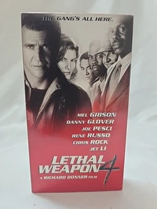 Lethal Weapon 4 (VHS 1998) Mel Gibson, Danny Glover, Rene Russo - Bild 1 von 3