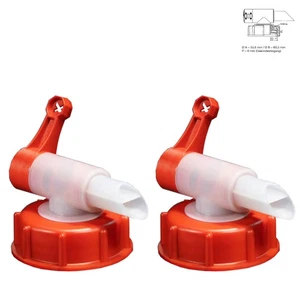 2 x Auslaufhahn für DIN 61 Gewinde Sabeu 20 Liter Kanister DIN61 AH 23/61 - Bild 1 von 1