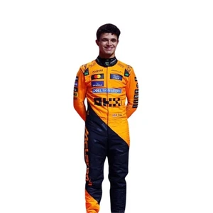 Lando Norris Fan Edition Go Kart Rennanzug CIK/FIA LEVEL2 Race Wear/Outfit - Bild 1 von 7