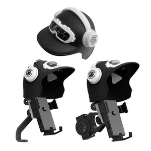 Bike Phone Stand Sun Visor Phone Holder Cute Anti Reflection Windproof Phone - Picture 1 of 19