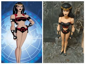 4.5" Custom Action Figure JLU JLA Big BARDA DC Justice League - Picture 1 of 5