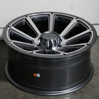 Ruedas Mecanizadas 15x6 Gunmetal Vision HD 353 Turbina 5x5/5x127 0 (Juego de 4) 83 Foto 1 de 4
