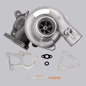 Turbo Turbocharger For Mitsubishi Pajero 4d56 4d56t 2.5l Td04-11g Water + Oil - Picture 1 of 11