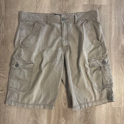 Pantalones Cortos de Carga Vans Para Hombre 36 Golf Aire Libre Senderismo Camping Verde Ejército Foto 1 de 4