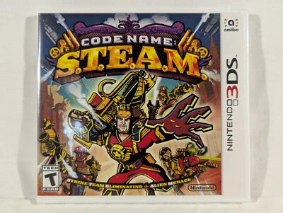 Nintendo 3DS Code Name: S.T.E.A.M. 2015 Brand New Factory Sealed - Image 1 of 4