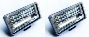 2x 60W LED Fascio Riflettore DRL Fari Auto Trattore SUV Camion Moto Barca Bus - Foto 1 di 7