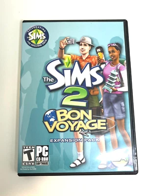 The Sims 2 Bon Voyage Expansion Pack PC CDROM Comes with Manual and Case - Image 1 of 4