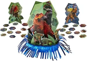 Jurassic World Park Dinosaur Movie Kids Birthday Party Table Decorating Kit - Picture 1 of 1