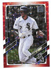 2021 Topps #138 Tim Anderson 53/199 red ice parallel card White Sox