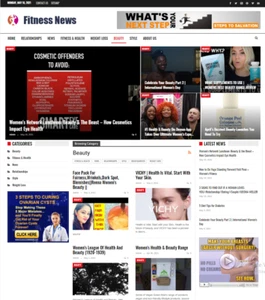 Self Updated Health / fitness / News website Free hosting / Installation - Bild 1 von 5