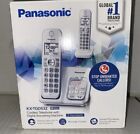 Panasonic KX-TGD532 W 2 Handset Cordless White Phone BLOCK UNWANTED CALLS New