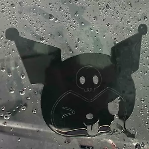 Kuromi Customized Handmade Anti-fog rain proof Mirror Peekers Anime Manga 2 pcs - Picture 1 of 5