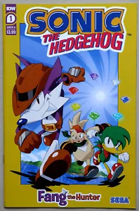 Sonic the Hedgehog Fang the Hunter #1A - IDW Publishing / Sega - Ian Flynn - Picture 1 of 2