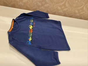 Name It Baby Boy Size 6-9 Months Long Sleeve Car Pattern Top - Picture 1 of 4