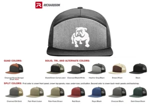 BULLDOG K9 DOG RICHARDSON FLAT BILL SNAPBACK HAT SHIPPING in BOX* - Imagen 1 de 8
