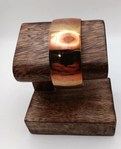Brass & Copper bracelet marked with Levi B. Chavez, 6" adjustable - Picture 1 of 5