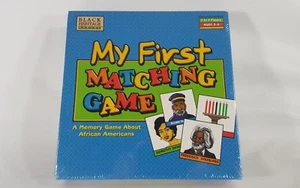 Black Heritage My First Matching Game 1999 Edition by Geebee NEW Sealed - Picture 1 of 6