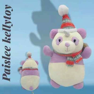 NUOVA USCITA Squishmallows 12" Hug Mees Paislee the PandaCorn Natale 2021 NUOVO - Foto 1 di 4
