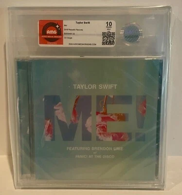 2019 Republic Records Taylor Swift ME ME! CD Album Single Graded AMG 10 - Image 1 of 4