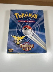 Pokemon Nivel Avanzado Juego de Cartas Coleccionables Tempest Gift - CAJA SOLO VACÍA WOC06271 - Imagen 1 de 18