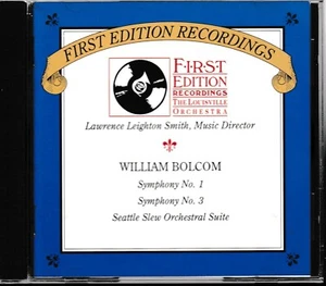 CD: BOLCOM: Symphonien Nr. 1 & 3, Seattle Slew Orchestral Ste, Smith/Louisville - Bild 1 von 2