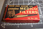 vintage Medico Pipe filters box - 8 filters still in box, older tobacco item
