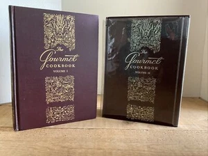 Gourmet magazine Cookbook Set Volume 1 and 2 Hardcover Vintage 1960s ESTATE FIND - Bild 1 von 9