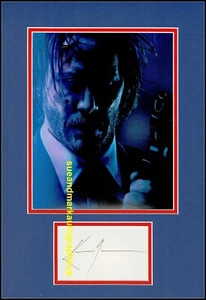 Libro firmado con autógrafo Keanu Reeves John Wick UACC RD 96 - Imagen 1 de 1