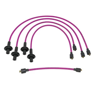 Taylor Cable 74791 Pink 8mm Spiro-Pro Spark Plug Wires for Type 1 Beetle - Picture 1 of 4