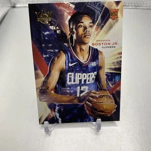2021-22 NBA Panini NBA Court Kings Brandon Boston Jr. #95 Rookie RC Level 1 - Bild 1 von 2