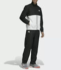 Adidas Sz M  Men's Club Track Suit Black/White DU0887 NWT $120