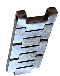 Cartier Pasha C Partial Watch Bracelet Stainless Steel 18mm- Short Length - Picture 1 of 3