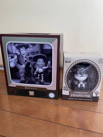 Toy Story Woody's Roundup 4 Figure Set Limited Woody Jessie Prospector Bullseye Cover