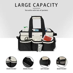Cleaning Bag Cleaning Products Storage Portable Cleaning Organizer for - Picture 1 of 7