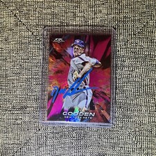 Dwight Doc Gooden Autographed 2018 Topps Fire Magenta /25 Baseball Card NY Mets