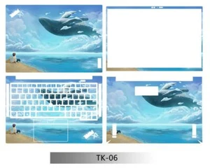 Dazzle Laptop Protector Leather Skin Stickers For ThinkPad X1 Carbon 2021 - Afbeelding 1 van 45