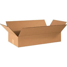 25 - 24 x 12 x 4 Corrugated Shipping Boxes Storage Cartons Moving Packing Box
