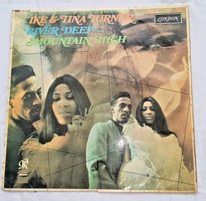 IKE AND TINA TURNER "RIVER DEEP - MOUNTAIN HIGH" ORIG 1966 UK MONO LP HAU 8298 - Bild 1 von 3