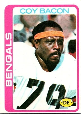 1978 Topps #135 Coy Bacon - Image 1 of 2
