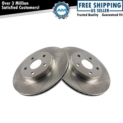 Front Brake Rotors Set For 1996-2000 Toyota RAV4 - Image 1 of 3