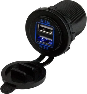 Sea Dog 426515-1 Double USB Power Socket No Size, Multicolor - Bild 1 von 1