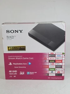 Sony Blu-Ray Disc/DVD Player 4K UHD Upscale 3D (BDP-S6500) Wireless LAN Built-In - Picture 1 of 6